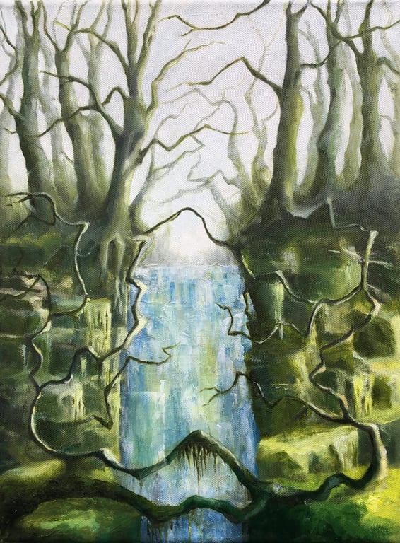 Original Oil on Canvas - Closer