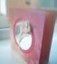 Red tulip decoupage birthday card - Image 2