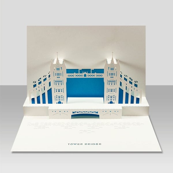 Tower Bridge pop-up 3D card