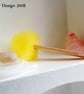 1:12 Scale Luxury Bathroom Set with Pink Towel Bale & Accessories - Image 4