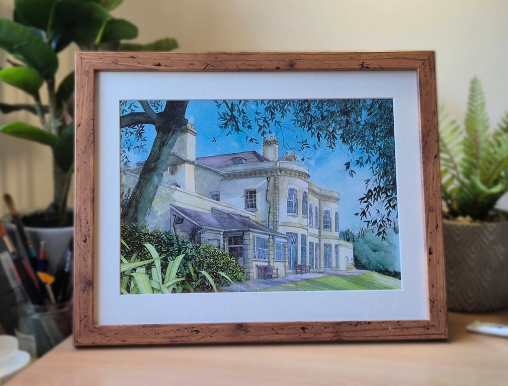 Upton House - A4 Print