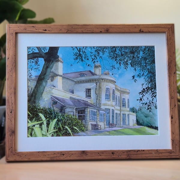 Upton House - A4 Print