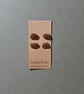 Set of four brown sea glass buttons - Image 2
