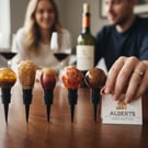 handcrafted bottle glass holder, bottle opener, bottle stoppers 