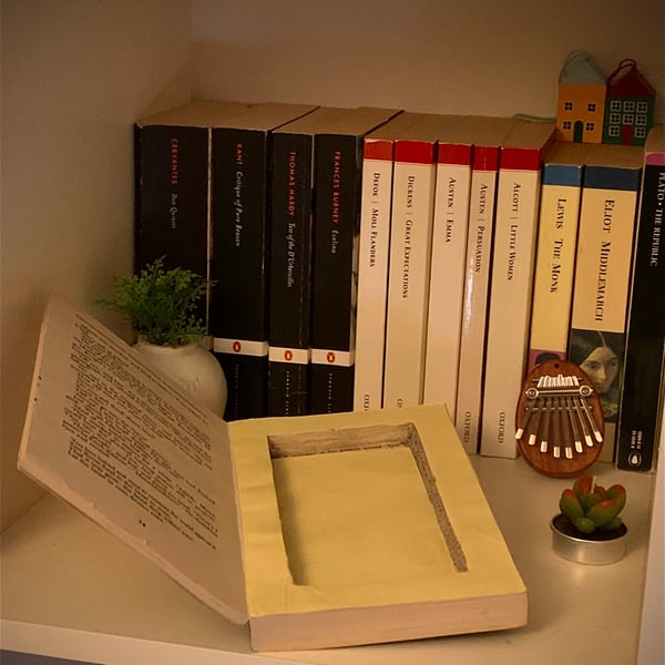 Hollow classic book for decoration and storage
