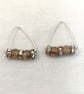 Agate Triangle Earrings