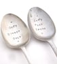 Pet Food Spoon, Personalised Vintage Dessertspoon for your Cat or Dog - Image 1