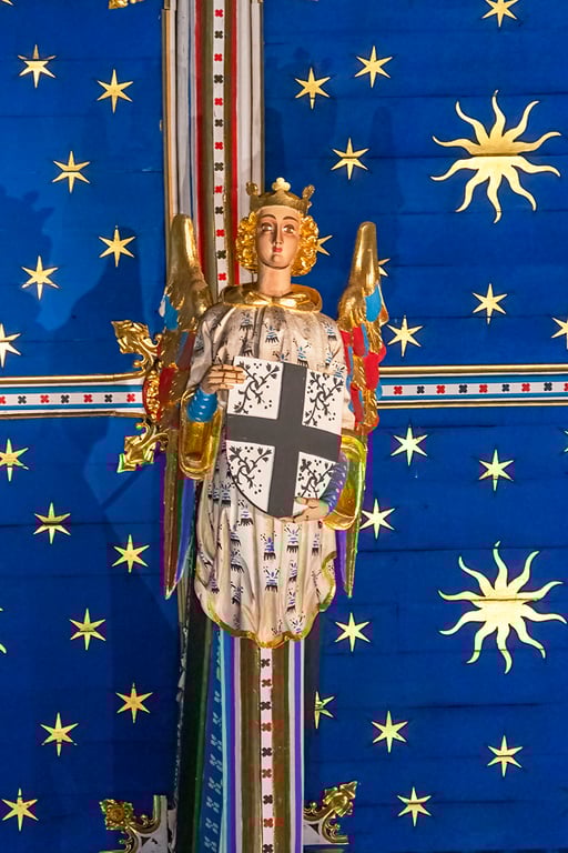 Carlisle Cathedral, Angel 2 print