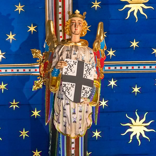 Carlisle Cathedral, Angel 2 print