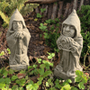 Jake & Jerry the Gate Keepers Stone Garden Ornaments