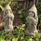 Jake & Jerry the Gate Keepers Stone Garden Ornaments