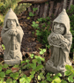Jake & Jerry the Gate Keepers Stone Garden Ornaments
