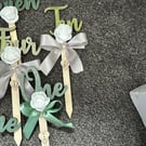 Wedding table centre numbers