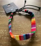 Handmade Rainbow Woven Adjustable Friendship Bracelet