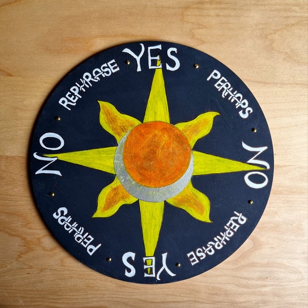 Sun and Moon Divination Board