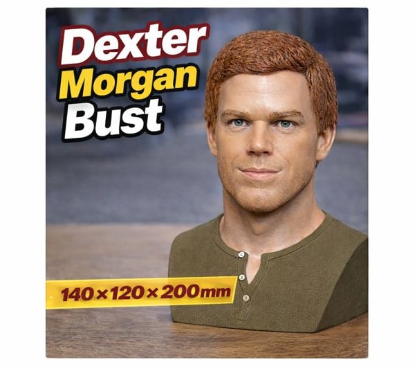 Dexter Morgan Bust - 140 - 120 - 200mm