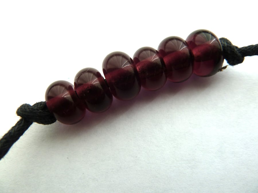 purple spacer beads