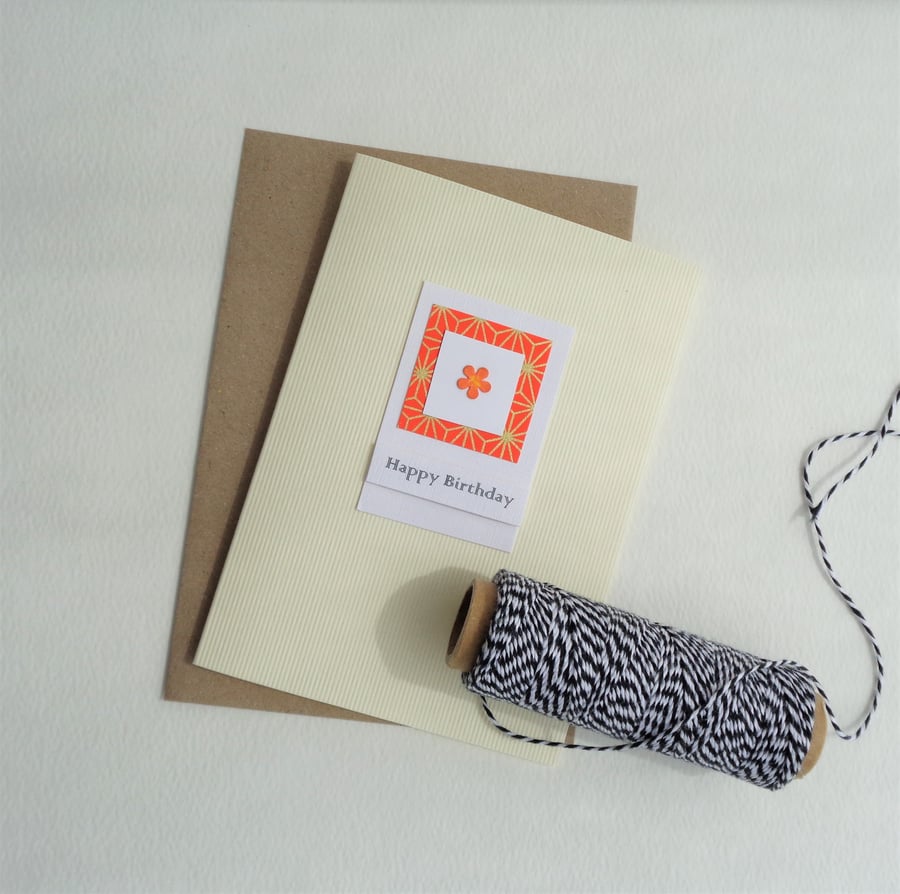 Unique Handmade Birthday Cards, Arty cards A6