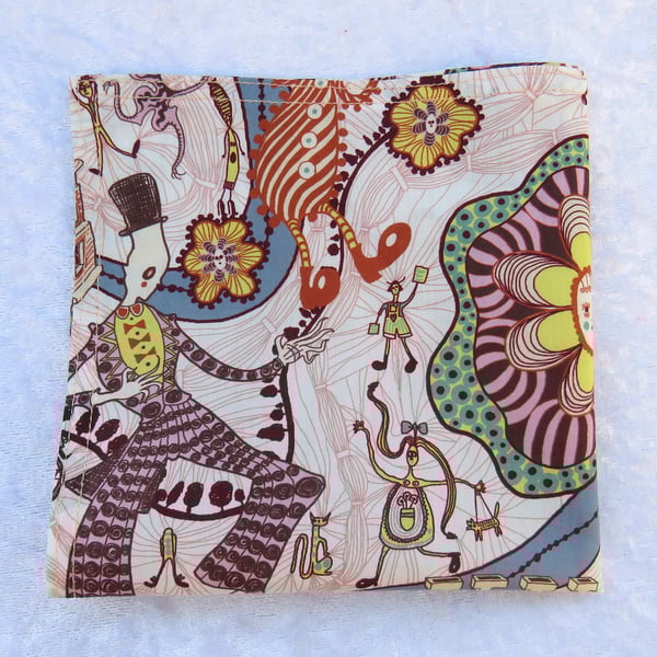 Liberty Tana Lawn handkerchief,  Delusions of Grandeur