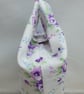 Reusable Fabric Gift Bag, button top - Image 2