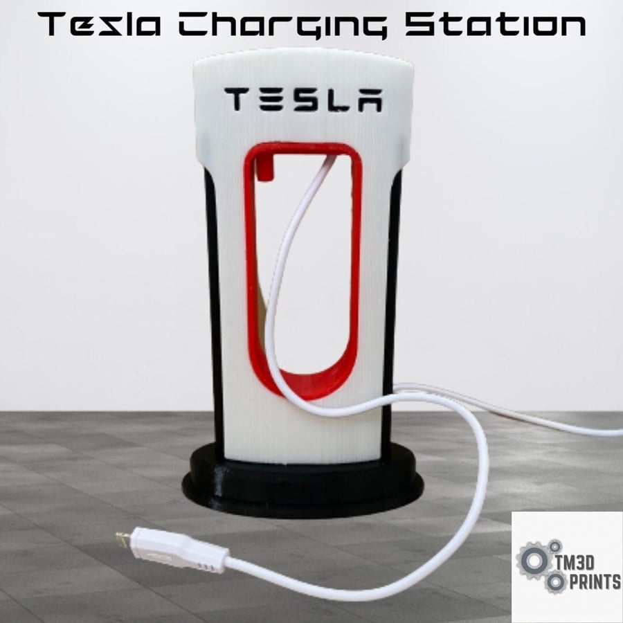 TESLA Desktop Charging Accessory Phone Charge Folksy