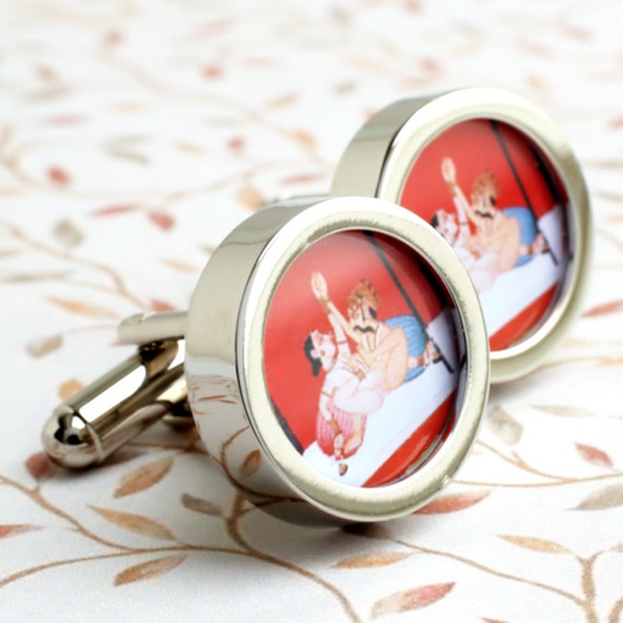 Kama Sutra Cufflinks Erotic Fun