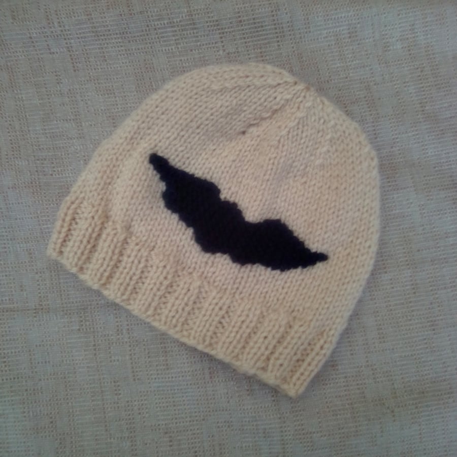 Image of Halloween Themed Beanie Hats for Baby, Halloween Gift Idea, Knitted Hat