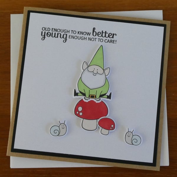 Leap Frog Birthday Card