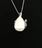 Vibrant Blue Teardrop Wave Pendant - Image 6