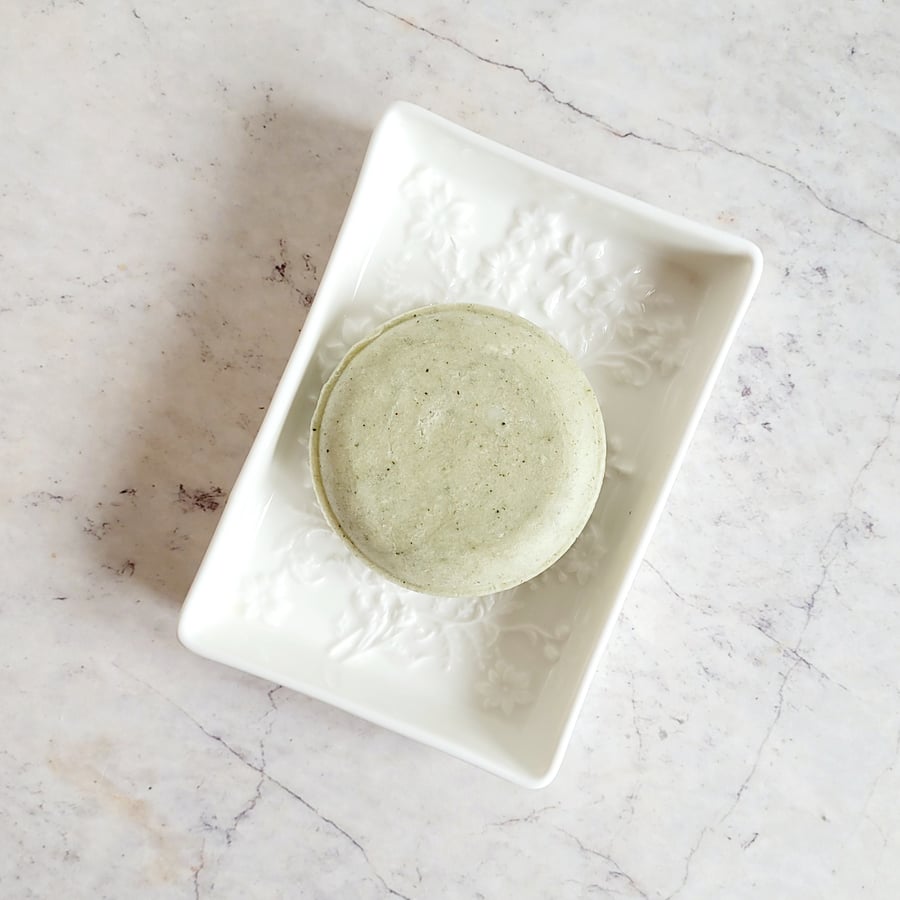 Rosemary & Mint Solid Shampoo Bar, Natural Vegan Haircare, Shampoo & Conditioner