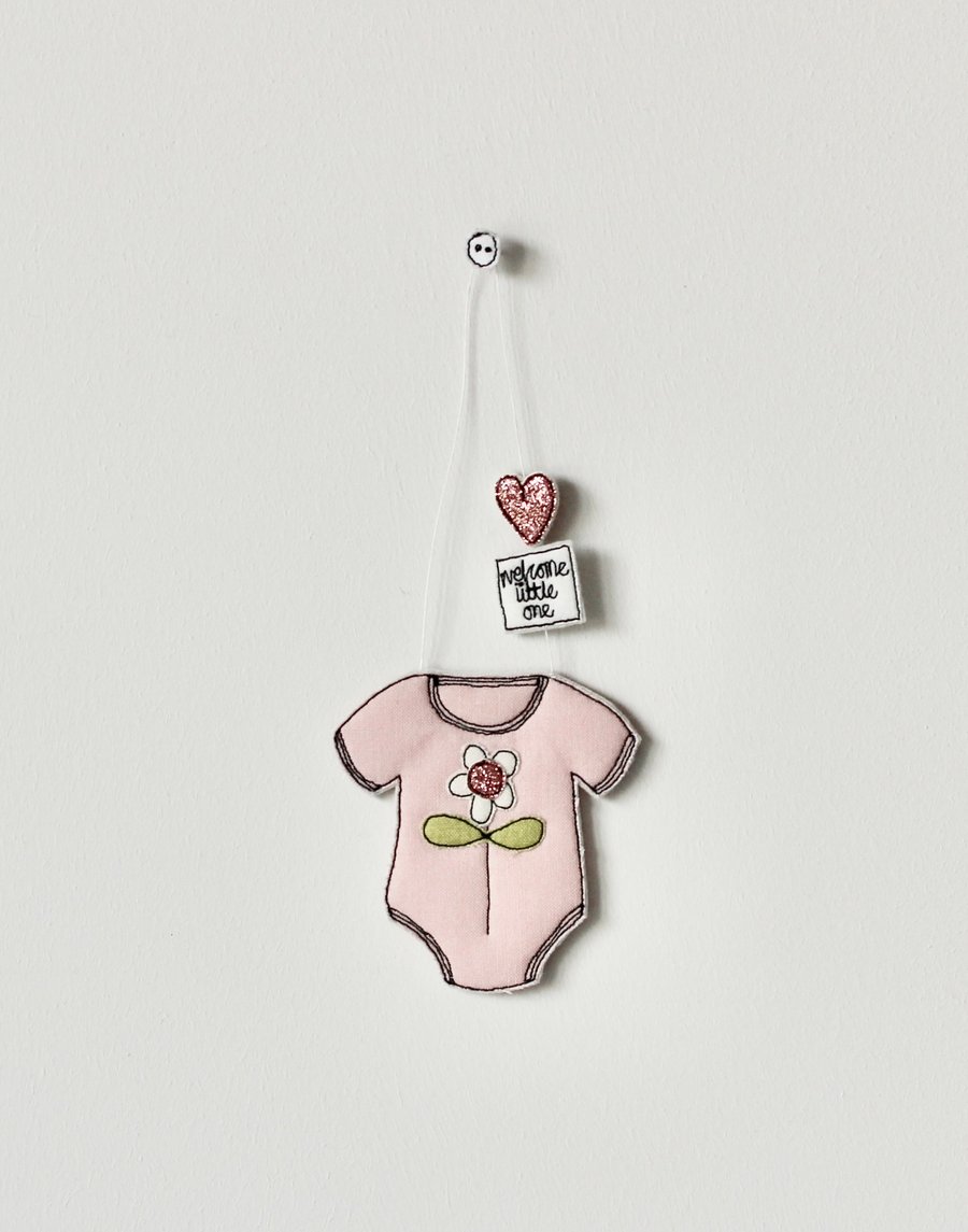 'Welcome Little One' - Hanging Decoration