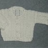RESERVED for JAN................., new baby cardigan ( ref  F808 )