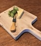 Recycled Wooden Cheese Board Rustic Cutting Board Eco-Friendy Chopping Board THE - Image 5
