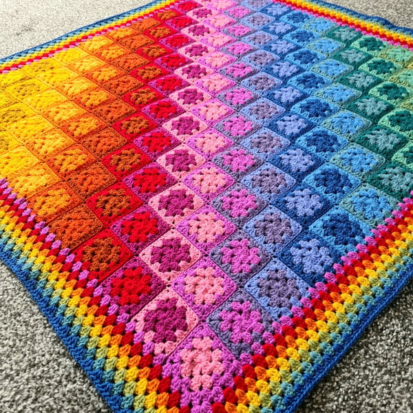 Crocheted Baby Blanket Lap blanket
