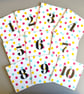 Colourful 50th Birthday Card for Her -50 -Fifty - Fiftieth Birthday Card - Image 4