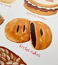 British Cakes Art Print  - Image 8
