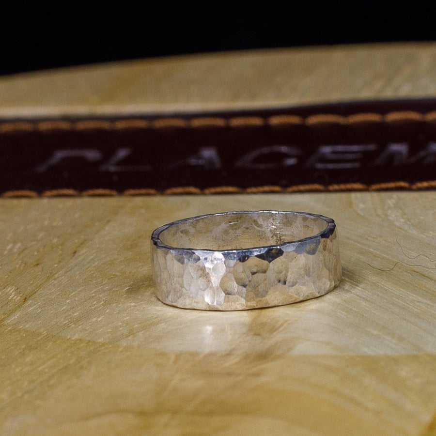 Hammered Pattern Ring (SSR19)