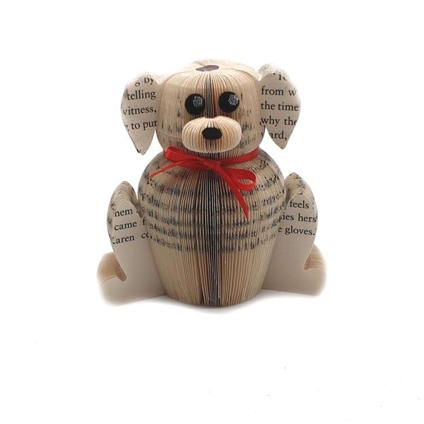 Free Standing Mini Dog Book Gift