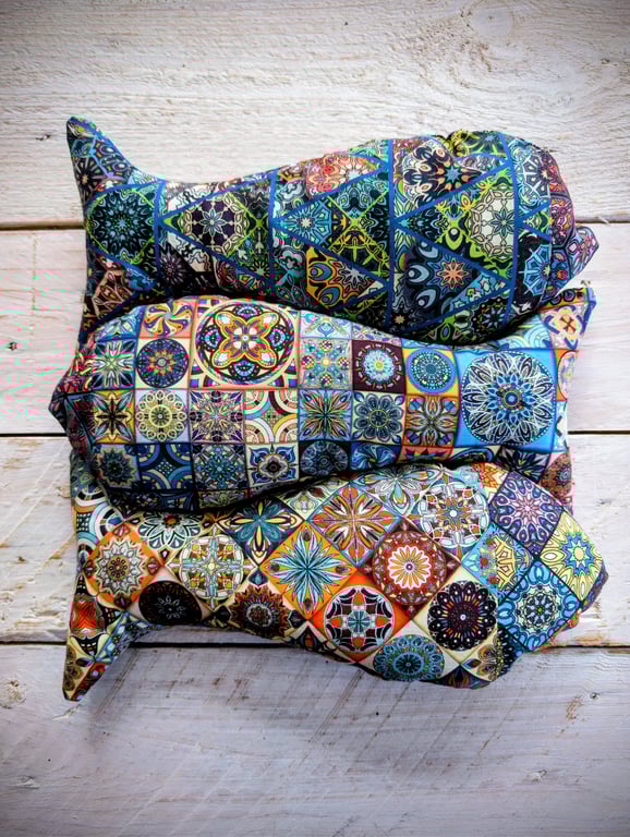 Handmade Lavender Fish (set of three)