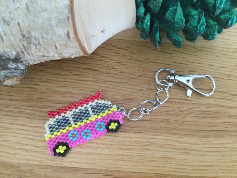 Camper Van Keyring