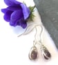 Sterling Silver Amethyst Earrings - Image 3