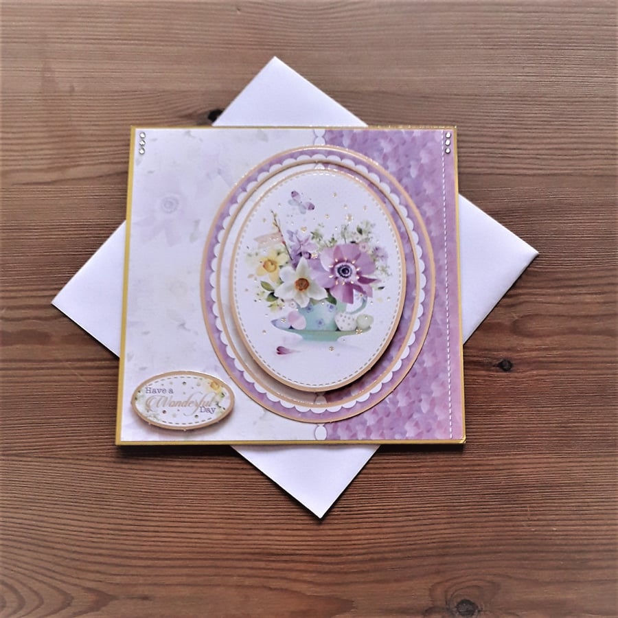 Easter Flowers Card