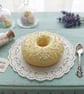 Fake Lemon Frosted Sprinkle Ring Doughnut - Image 4