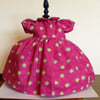 Bright pink dress