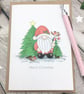 Christmas ‘Norm’ the Gnome Card - Image 3