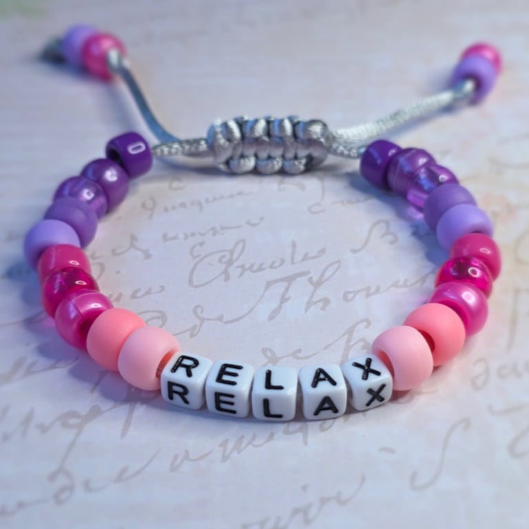 RELAX Beaded Bracelet