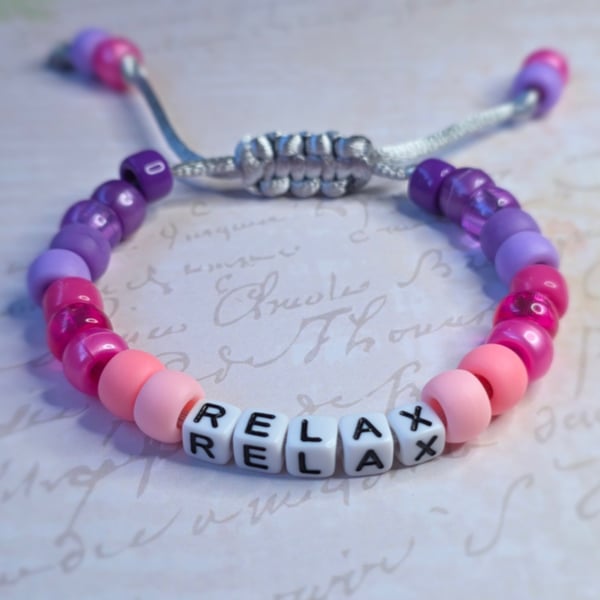 RELAX Beaded Bracelet