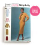Paper Sewing Pattern, Misses’ dress, top and skirt pattern for knit fabric S8982