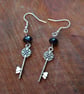 Steampunk key earrings - Image 5