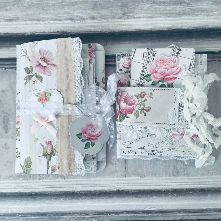 Ephemera - Notebook and pocket folder by Carolee Crafts PB8 0050 